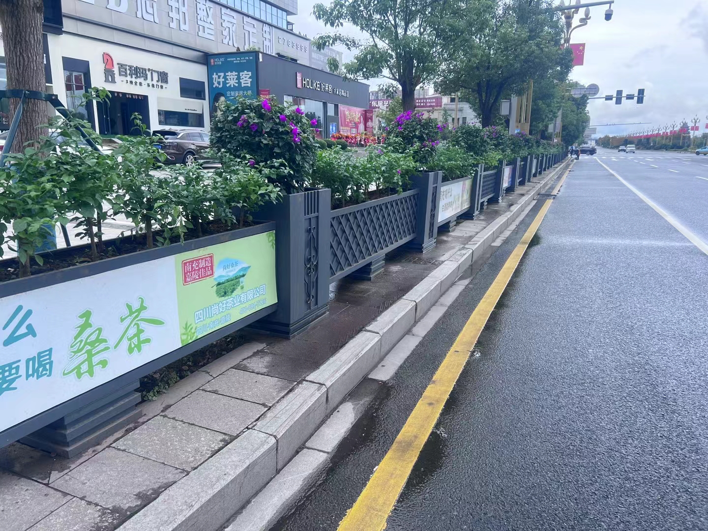 城市道路花箱