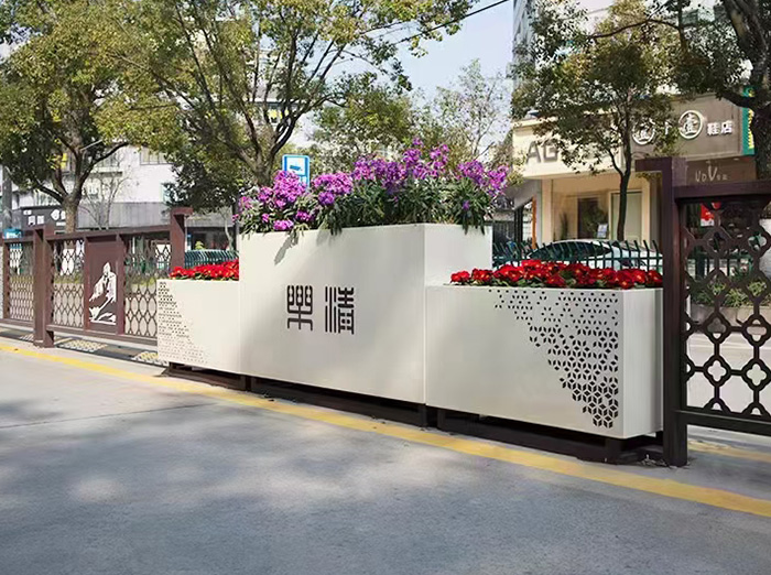 户外城市花箱